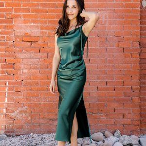 Emerald Green Bridesmaid/Occasion Dress